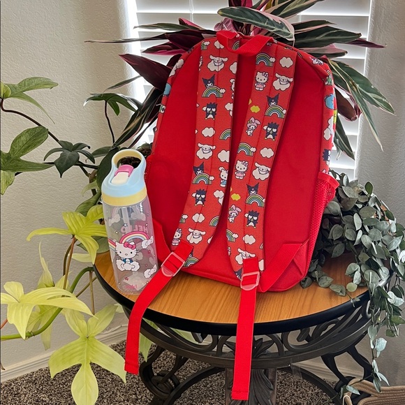 Hello Kitty Back to School Bundle! Backpack & Water bottle NWT - Picture 6 of 10